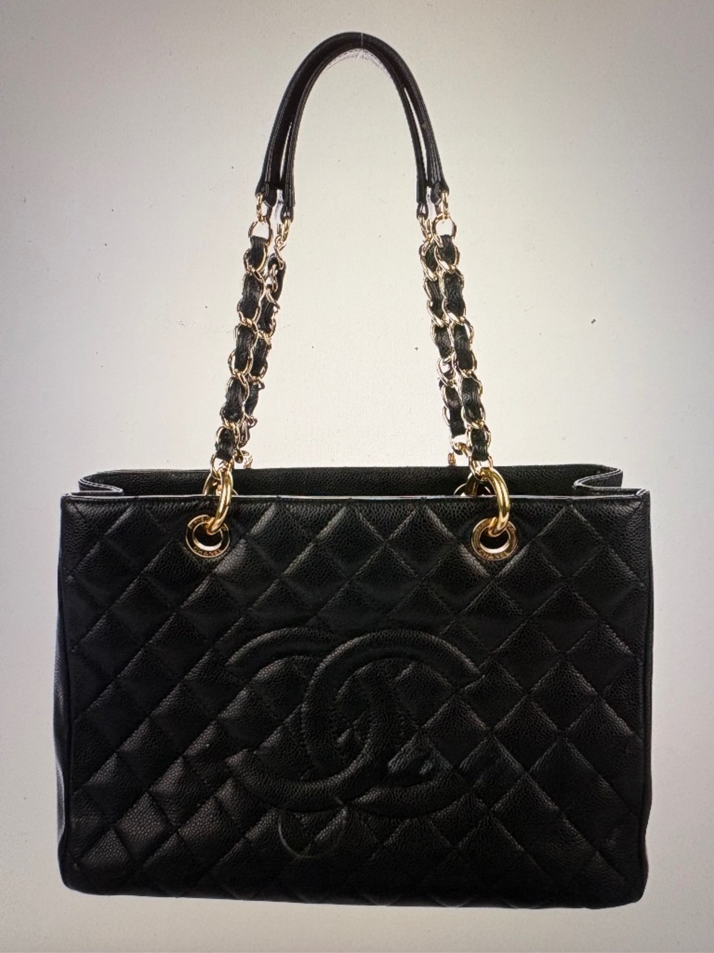 CHANEL Caviar Grand Shopping Tote